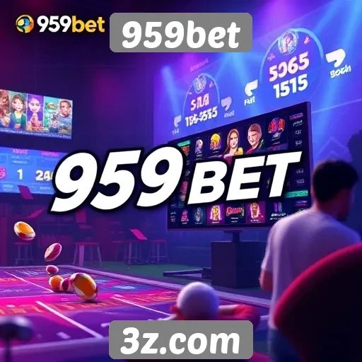 Exploração de jogos ao vivo no site 959bet